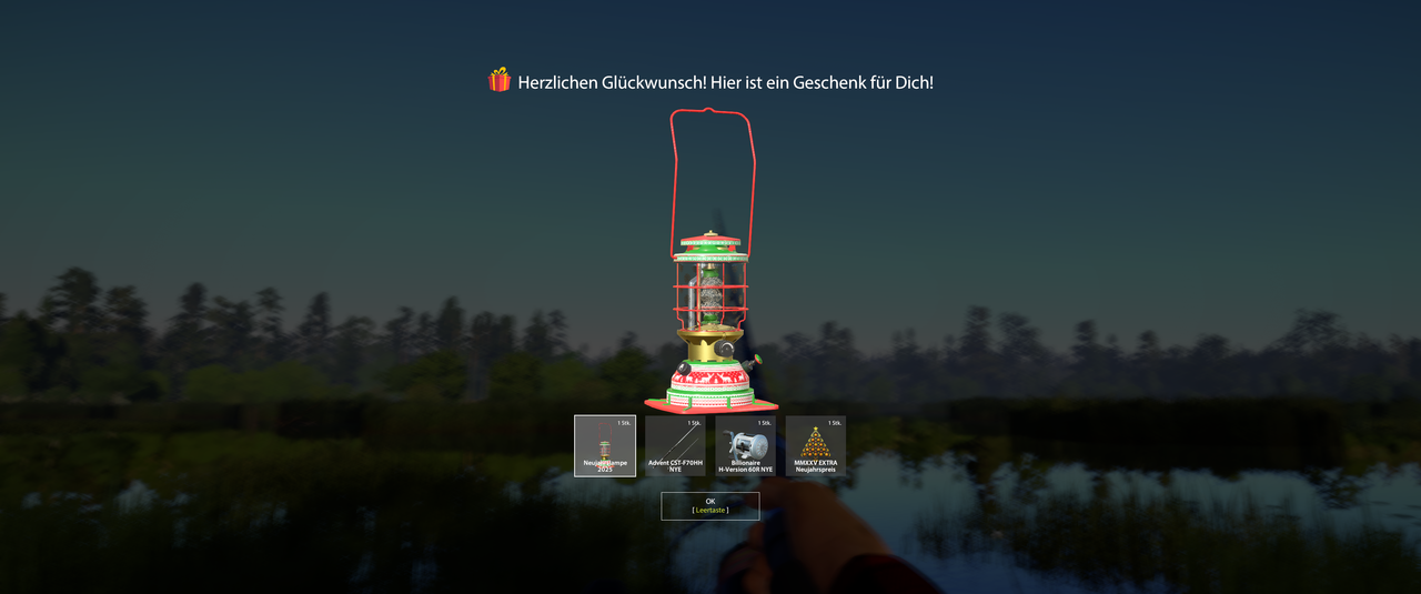 Und dann gabs nat&uuml;rlich auch gleich die Neujahrs-Geschenke... 😋